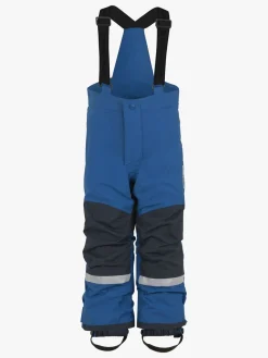 Vintertøj|Termotøj|Didriksons Idre Overtræksbukser, Classic Blue Blå/Sort