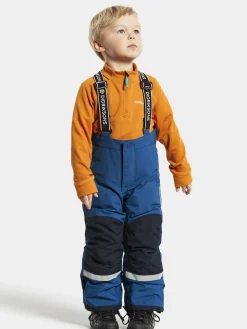 Vintertøj|Termotøj|Didriksons Idre Overtræksbukser, Classic Blue Blå/Sort