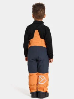 Termotøj|Vintertøj|Didriksons Idre Overtræksbukser, Cantaloupe Orange/Sort