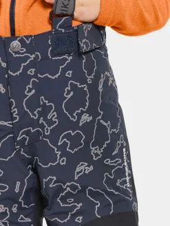 Børn Didriksons Termotøj|Vintertøj-Idre Overtræksbukser, Grundsund Navy