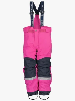 Børn Didriksons Termotøj|Vintertøj-Idre Overtræksbukser, Plastic Pink