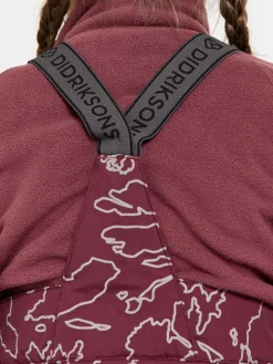 Børn Didriksons Vintertøj-Idre Overtræksbukser, Grundsund Wine