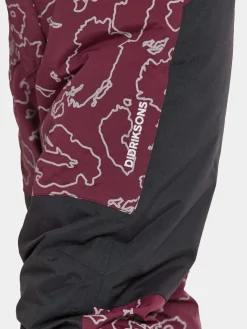 Børn Didriksons Vintertøj-Idre Overtræksbukser, Grundsund Wine