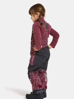 Børn Didriksons Vintertøj-Idre Overtræksbukser, Grundsund Wine