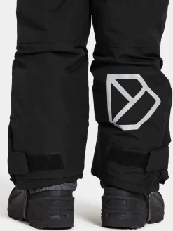 Termotøj|Vintertøj|Didriksons Idre Overtræksbukser, Black Sort