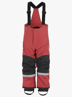 Termotøj|Vintertøj|Didriksons Idre Overtræksbukser, Baked Pink Rød/Sort