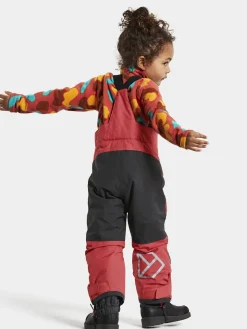 Termotøj|Vintertøj|Didriksons Idre Overtræksbukser, Baked Pink Rød/Sort