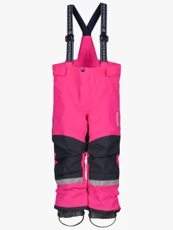 Børn Didriksons Termotøj|Vintertøj-Idre Overtræksbukser, True Pink