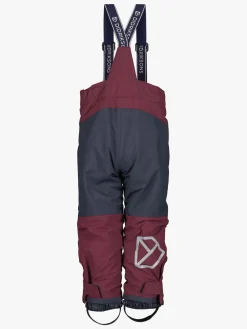 Børn Didriksons Termotøj|Vintertøj-Idre Overtræksbukser, Rusty Wine