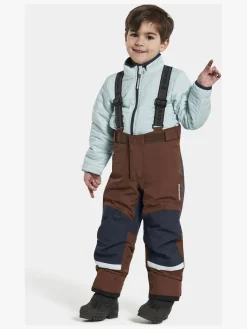 Termotøj|Vintertøj|Didriksons Idre Overtræksbukser, Earth Brown Brun