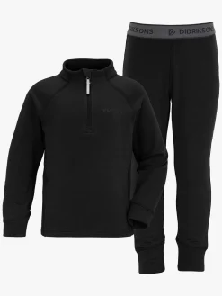 Undertøj|Didriksons Jadis Skiundertøj, Black Sort