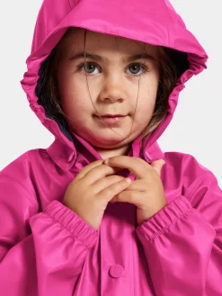 Regntøj|Didriksons Jojo Regnjakke, Plastic Pink Lyserød