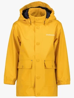 Regntøj|Didriksons Jojo Regnjakke, Oat Yellow Gul