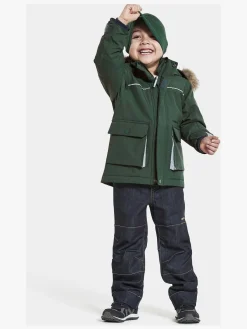 Børn Didriksons Vintertøj-Kure Vinterjakke, Evening Green