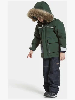 Børn Didriksons Vintertøj-Kure Vinterjakke, Evening Green