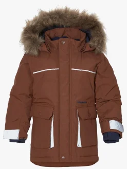 Børn Didriksons Vintertøj-Kure Vinterjakke, Earth Brown