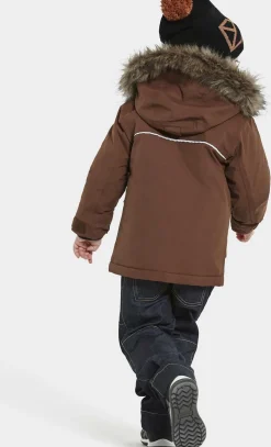Børn Didriksons Vintertøj-Kure Vinterjakke, Earth Brown