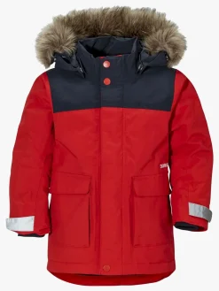Vintertøj|Didriksons Kure Vinterjakke, Chili Red Rød/Blå