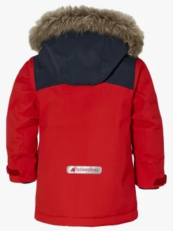 Vintertøj|Didriksons Kure Vinterjakke, Chili Red Rød/Blå
