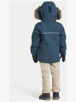 Børn Didriksons Vintertøj-Kure Vinterjakke, Dive Blue