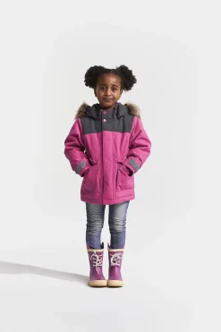 Vintertøj|Didriksons Kure Vinterjakke, Plastic Pink Lyserød/Sort