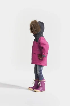 Vintertøj|Didriksons Kure Vinterjakke, Plastic Pink Lyserød/Sort