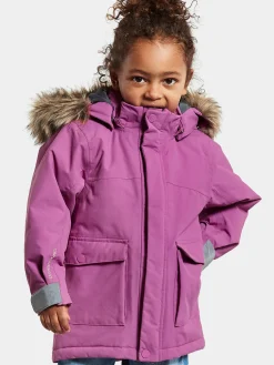 Børn Didriksons Vintertøj-Kure Vinterjakke, Radiant Purple