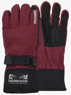 Tilbehør|Vintertøj|Didriksons Lovas Handsker, Anemon Red