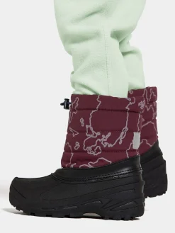 Støvler & Vinterstøvler|Didriksons Lumi Vinterstøvler, Grundsund Wine Rød/Sort