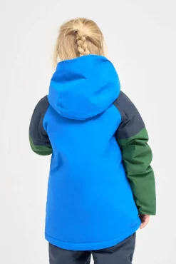 Børn Didriksons Vintertøj-Lun Vinterjakke, Caribbean Blue