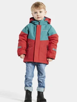 Vintertøj|Didriksons Lun Vinterjakke, Bright Red Blå