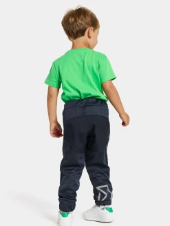 Overtøj|Didriksons Lövet Softshellbukser, Navy Blå