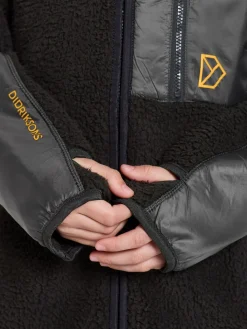 Fleecetøj|Didriksons Marmor Fleecetrøje, Sort