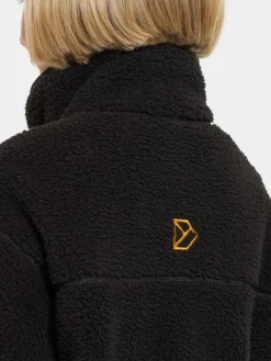 Fleecetøj|Didriksons Marmor Fleecetrøje, Sort