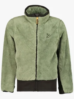 Fleecetøj|Didriksons Mejram Fleecetrøje, Light Moss Grøn