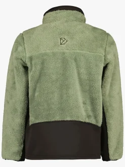 Fleecetøj|Didriksons Mejram Fleecetrøje, Light Moss Grøn