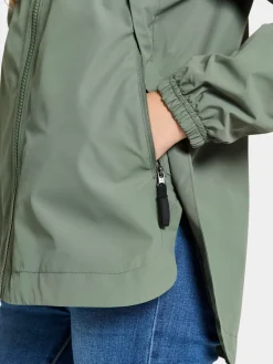 Overtøj|Didriksons Meliss Skaljakke, Light Moss