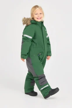 Overtøj|Didriksons Migisi Flyverdragt, Pine Green Lilla