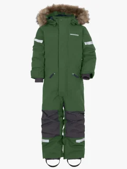 Overtøj|Didriksons Migisi Flyverdragt, Pine Green Lilla