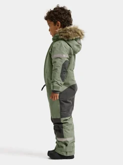 Børn Didriksons Flyverdragter-Migisi Flyverdragt, Light Moss