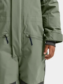 Børn Didriksons Flyverdragter-Migisi Flyverdragt, Light Moss