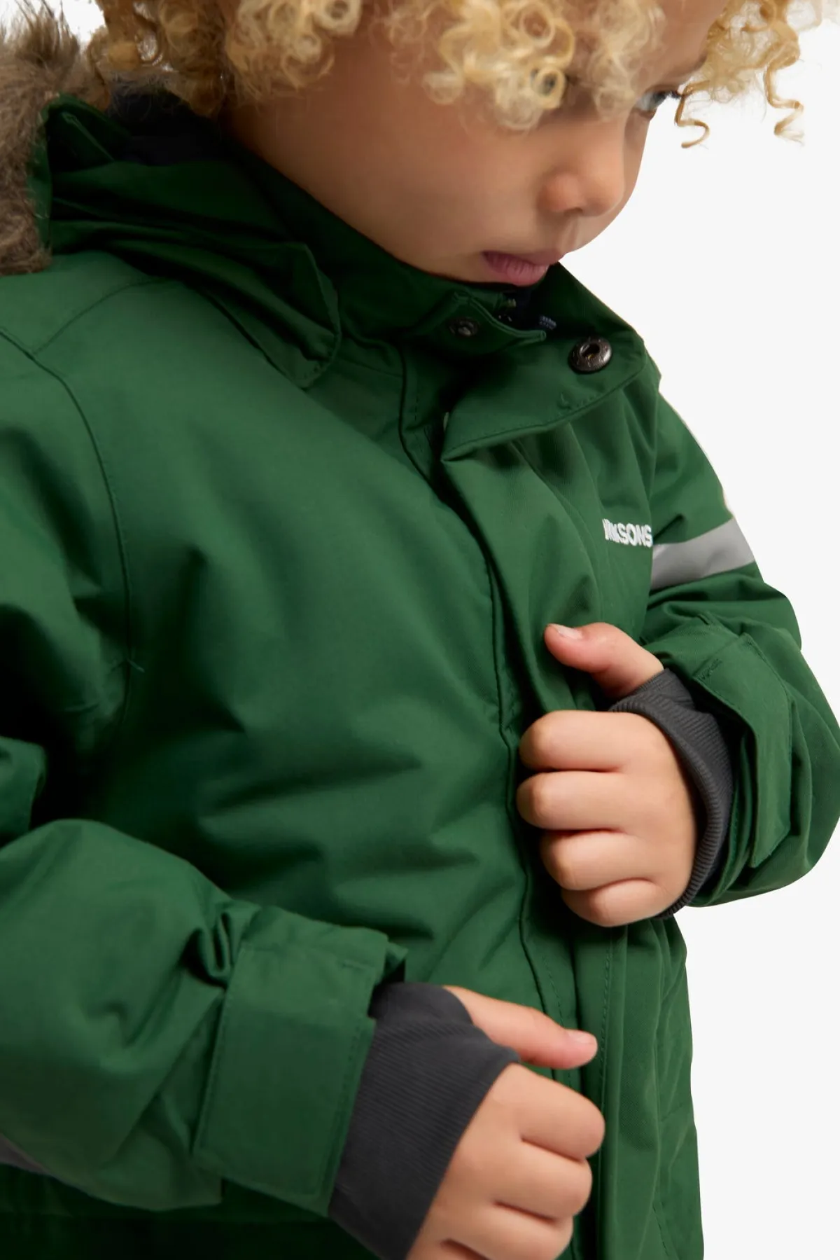 Børn Didriksons Flyverdragter-Migisi Flyverdragt, Pine Green