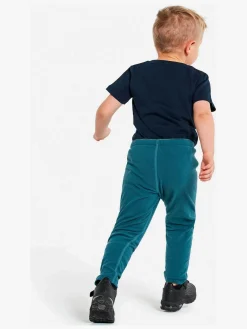 Fleecetøj|Didriksons Monte Fleecebukser, Dive Blue Blå