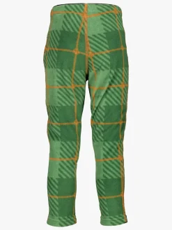 Fleecetøj|Didriksons Monte Fleecebukser, Termos Pine Green Grøn/Orange