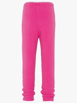 Fleecetøj|Didriksons Monte Fleecebukser, Plastic Pink Lyserød