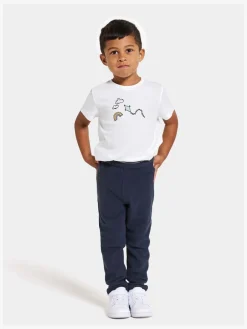 Børn Didriksons Fleecetøj-Monte Fleecebukser, Navy