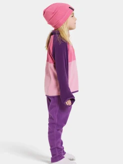 Børn Didriksons Fleecetøj-Monte Fleecetrøje, Light Heather Pink