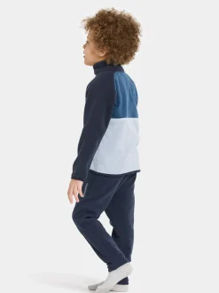 Børn Didriksons Fleecetøj-Monte Fleecetrøje, Cloud Blue