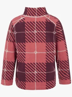 Børn Didriksons Fleecetøj-Monte Fleecetrøje, Termos Rusty Wine