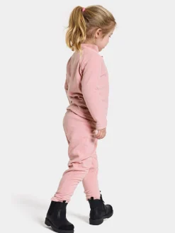 Fleecetøj|Didriksons Monte Fleecetrøje, Soft Pink Lyserød